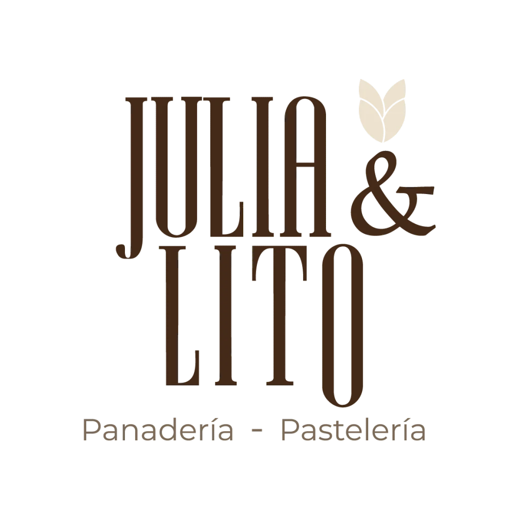 Logotipo de Julia & Lito, panadería y pastelería artesanal